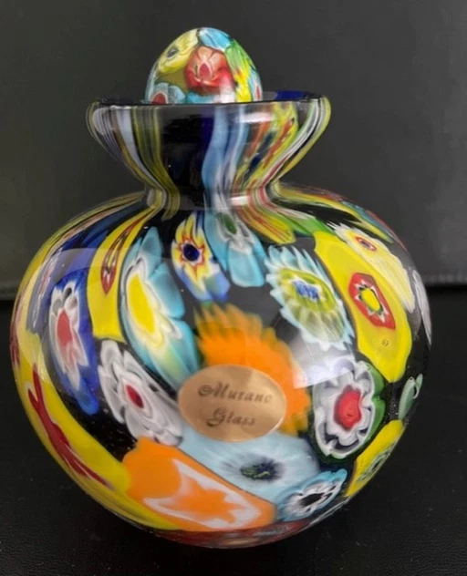 Murano perfume bottle with pipette