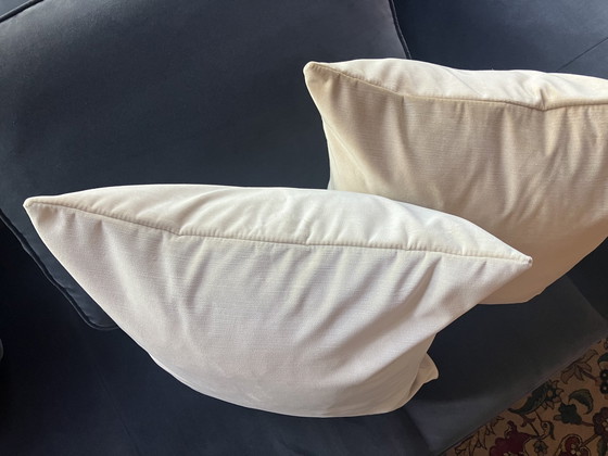 Image 1 of 6 x Nobilis velvet cushions