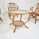 Rattan lounge set