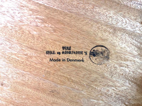 Image 1 of Tavolino da caffè vintage in teak di Henning Kjaernulf, design danese