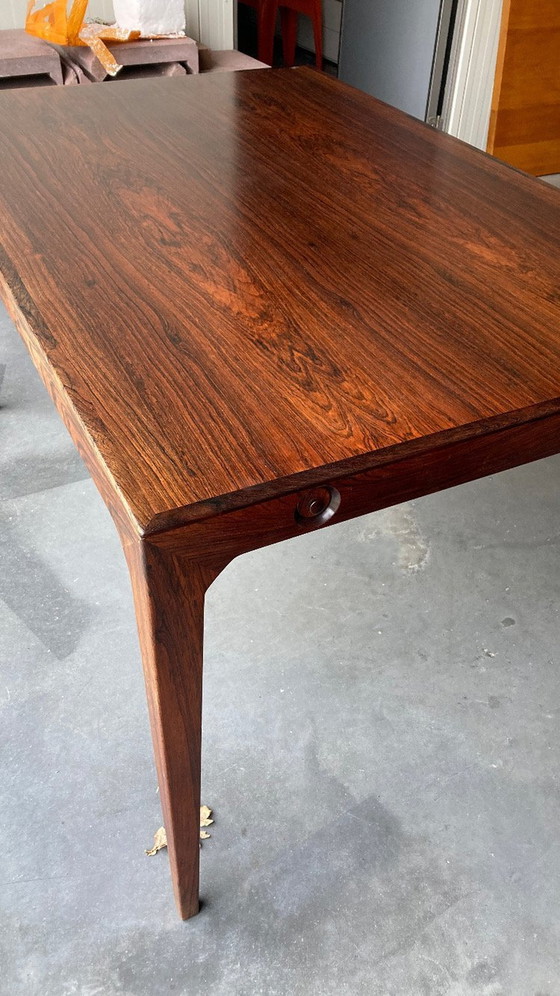 Image 1 of Hundevad & Co Rosewood Dining Table by Poul Hundevad and Kai Winding