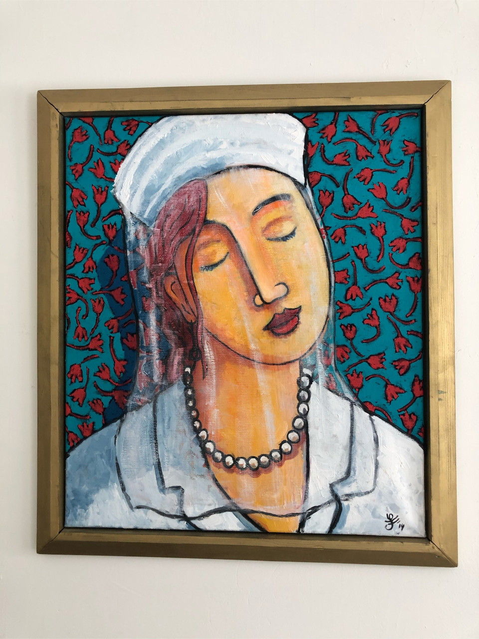 Jacques Tange schilderij