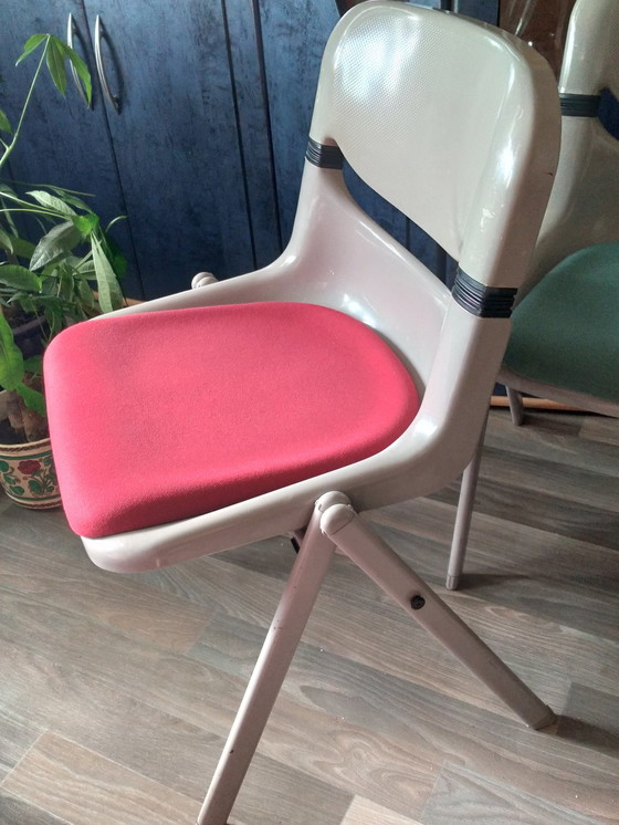 Image 1 of 6× chairs Vitra Dorsal Openark Emilio Ambasz Giancarlo Piretti