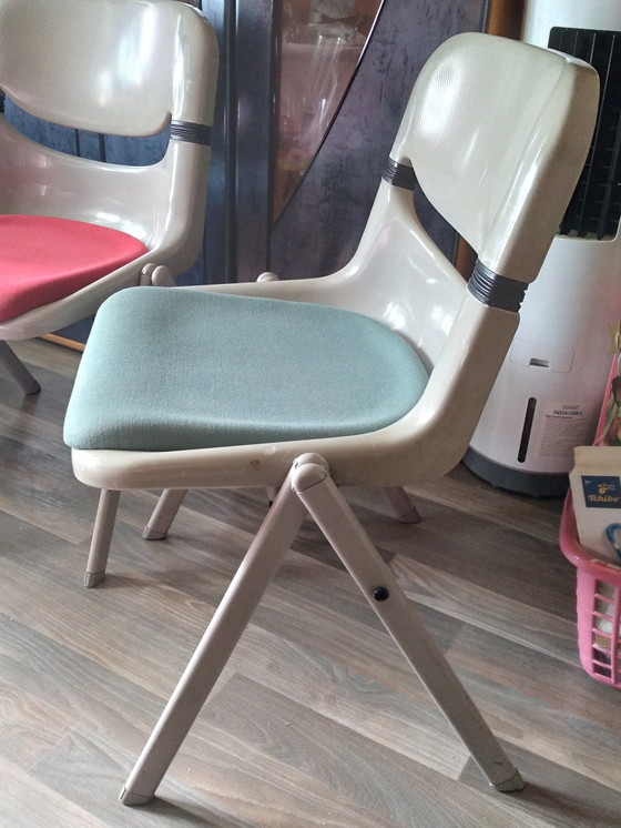 Image 1 of 6× chaises Vitra Dorsal Openark Emilio Ambasz Giancarlo Piretti