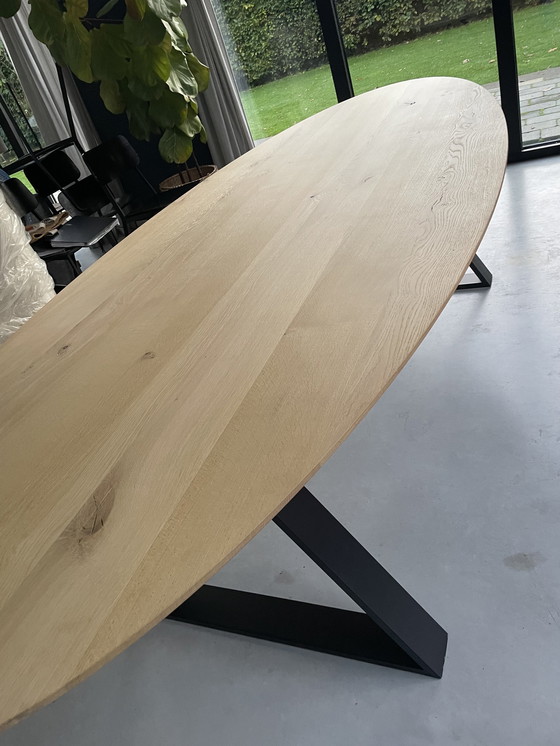 Image 1 of Melchior Interior oval oak dining table