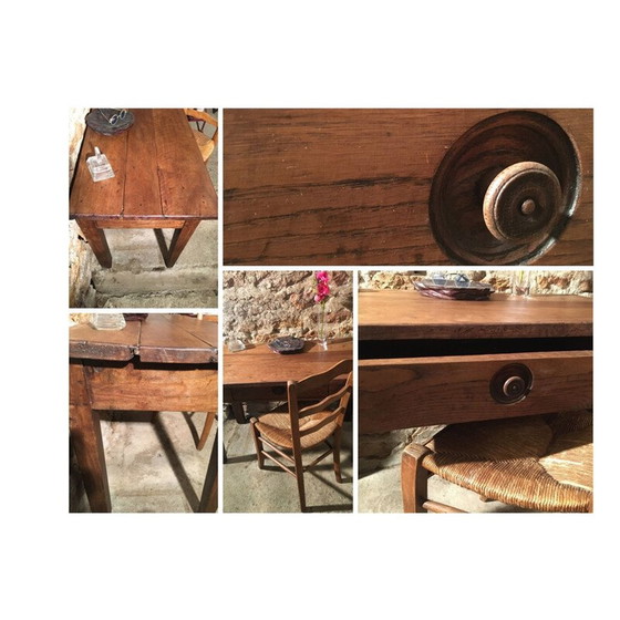 Image 1 of Tavolino laterale in rovere vintage