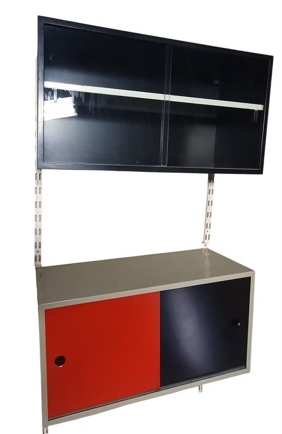 Image 1 of 2015 Vintage Wall Rack Cabinet Pilastro Tjerk Reijenga