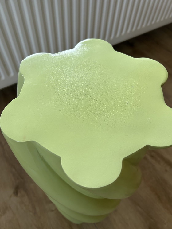 Image 1 of &K Amsterdam Marshmallow Pillar Light Green