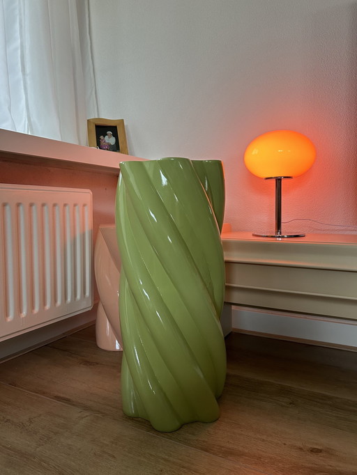 &K Amsterdam Marshmallow Pillar Light Green