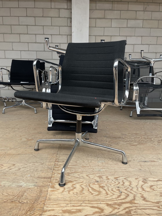 Image 1 of Vitra Eames Ea108 Black Hopsak/Chrome