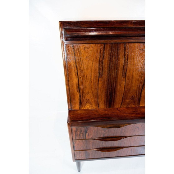 Image 1 of Vintage secretary in palisander, Denmark 1960