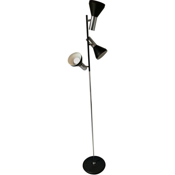 Image 1 of Vintage floor lamp with 3 dbgm lights by Cosack, 1970