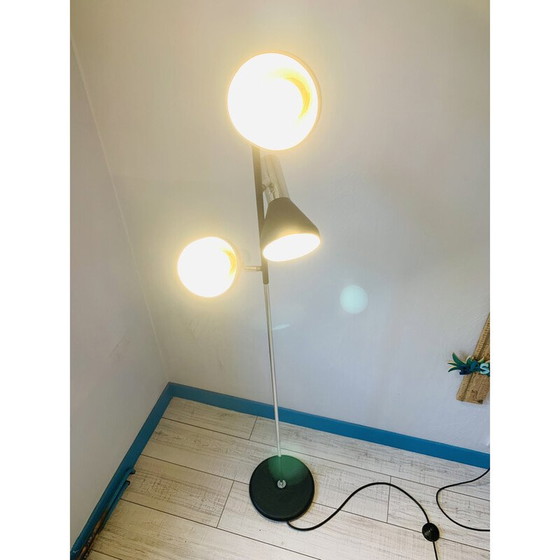 Image 1 of Vintage floor lamp with 3 dbgm lights by Cosack, 1970