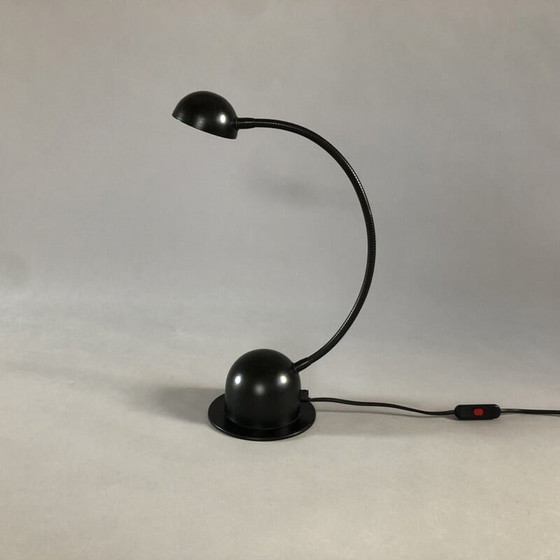 Image 1 of Vintage black ajustable desk lamp by Nuova Veneta Lumi, Italy 1970s
