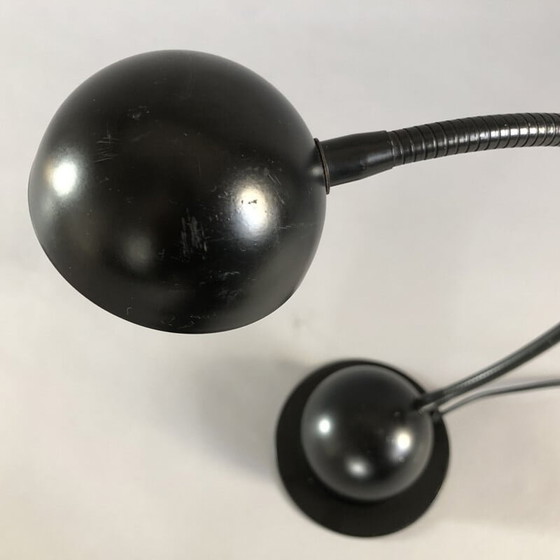 Image 1 of Vintage black ajustable desk lamp by Nuova Veneta Lumi, Italy 1970s
