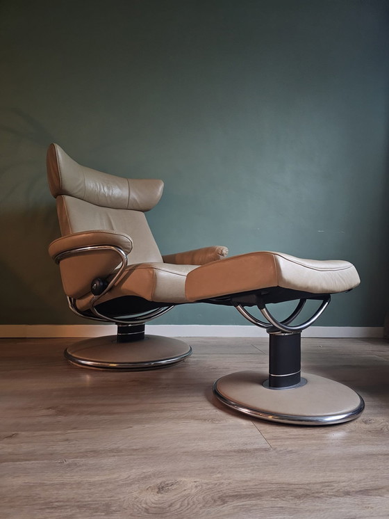 Image 1 of 2X Stressless Jazz Chairs