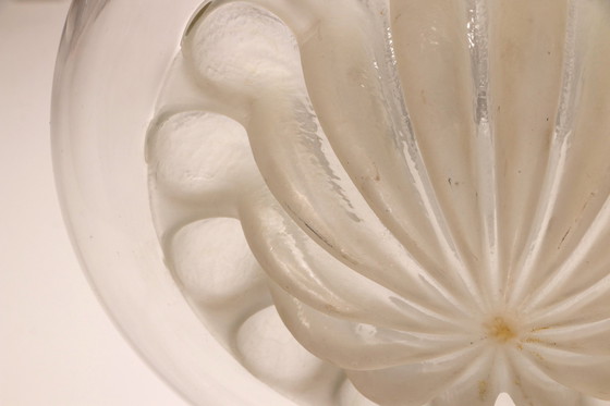 Image 1 of Vintage glass pendant lamp by Peill & Putzler, 1960