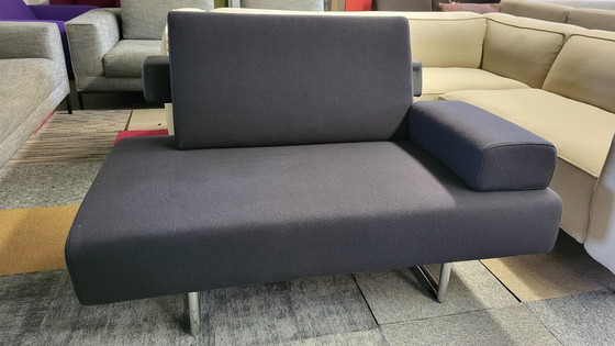 Image 1 of Cloak Sun Loveseat black wool