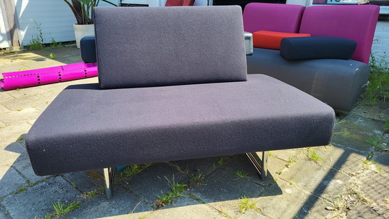 Image 1 of Cloak Sun Loveseat black wool