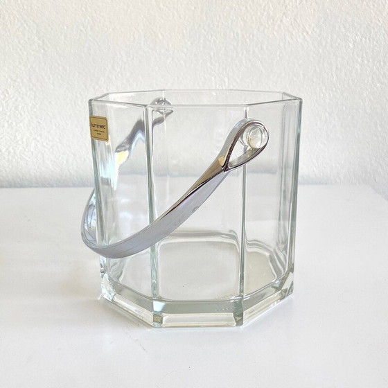 Image 1 of Vintage Octime ice bucket by Luminarc, France 1980s