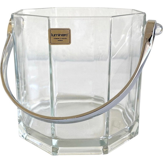 Image 1 of Vintage Octime ice bucket by Luminarc, France 1980s