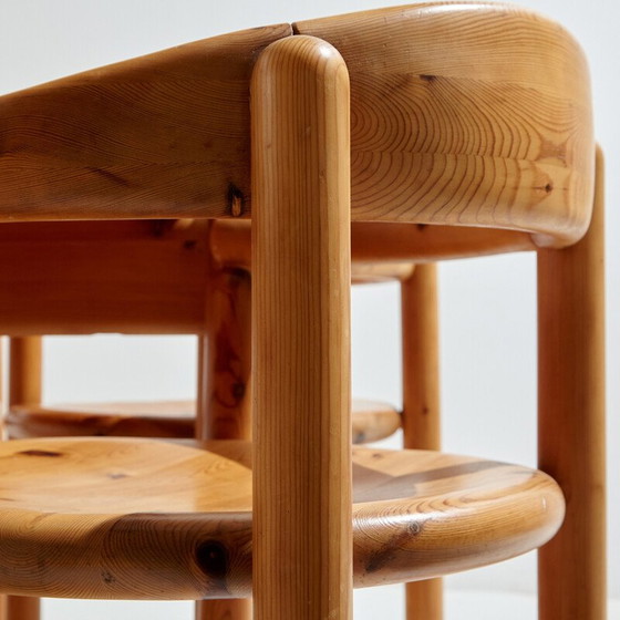 Image 1 of Vintage pine dining set by Rainer Daumiller for Hanex, 1980