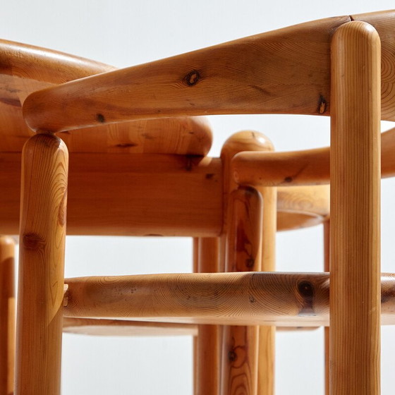 Image 1 of Vintage pine dining set by Rainer Daumiller for Hanex, 1980