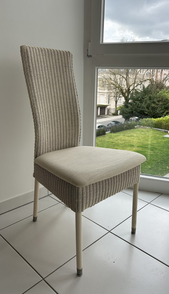 Image 1 of 4x Accente Lloyd Loom chair, Luna 07