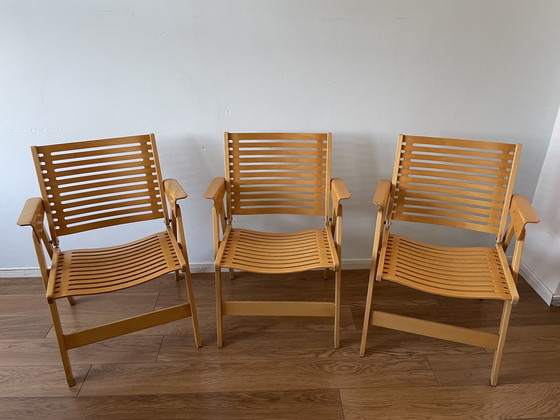 Image 1 of 3x Rex folding chairs Niko Kralj