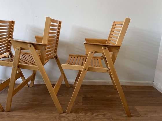 Image 1 of 3x Rex folding chairs Niko Kralj