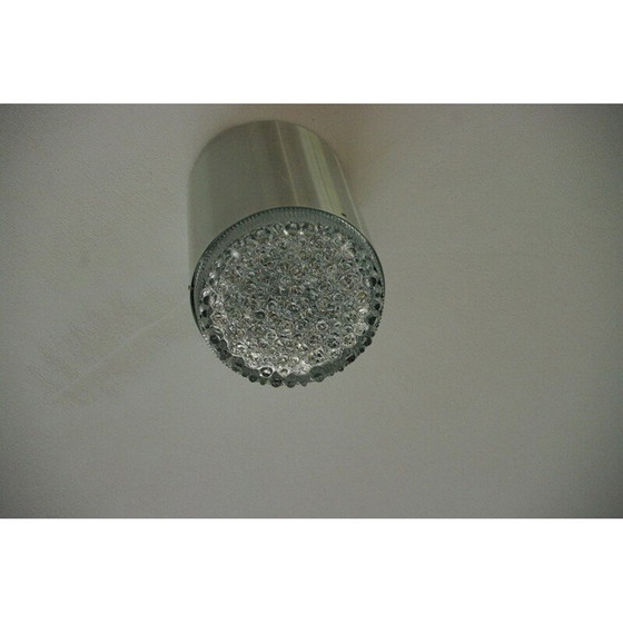 Image 1 of Vintage ceiling light in aluminuim from the house of Raack, Netherlands 1960