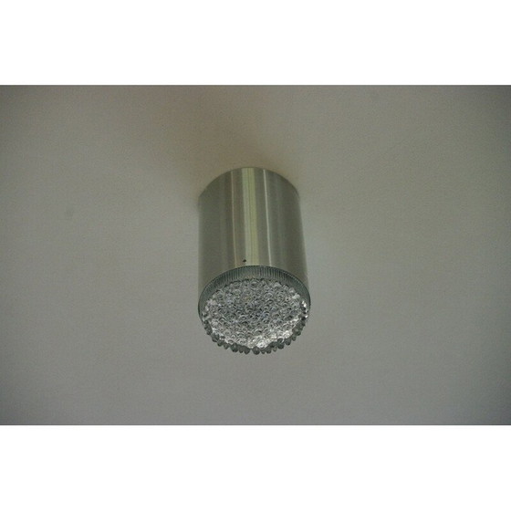 Image 1 of Vintage ceiling light in aluminuim from the house of Raack, Netherlands 1960