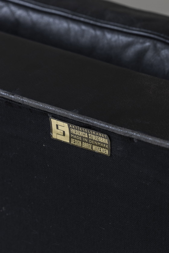 Image 1 of Lovely Three-Seater Model 2209 Sofa Designed By Børge Mogensen For Fredericia, Denmark 1963.