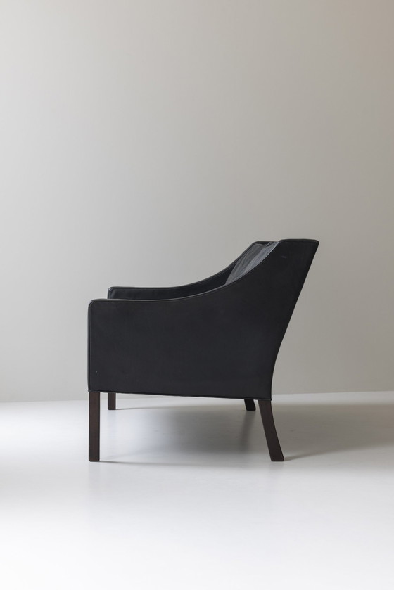 Image 1 of Lovely Three-Seater Model 2209 Sofa Designed By Børge Mogensen For Fredericia, Denmark 1963.