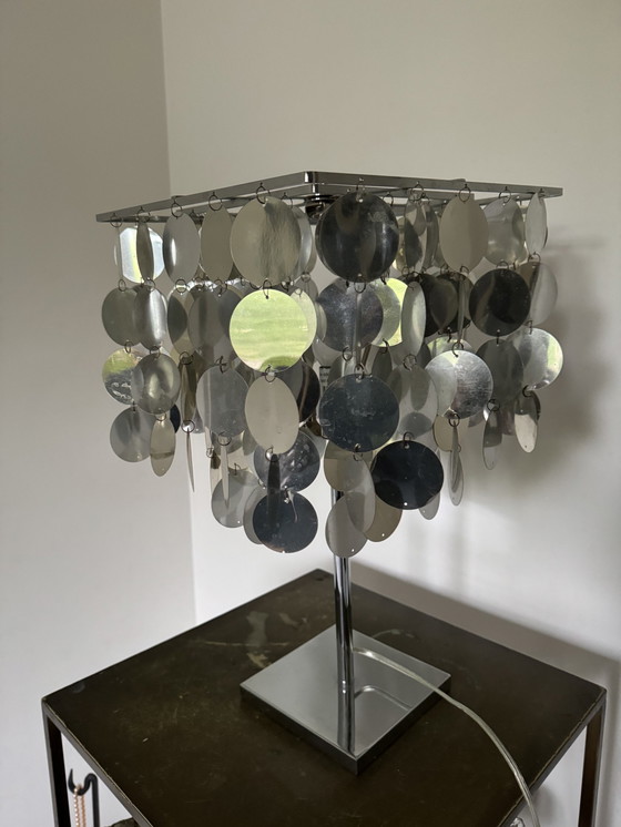 Image 1 of Vintage 70s - 80s Mirror Disco Chic Lamp