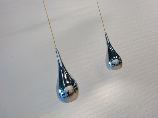 Drop Pendant Lamps - Chrome