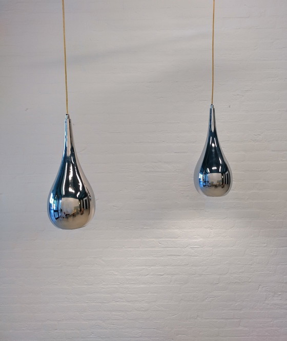 Image 1 of Drop Pendant Lamps - Chrome