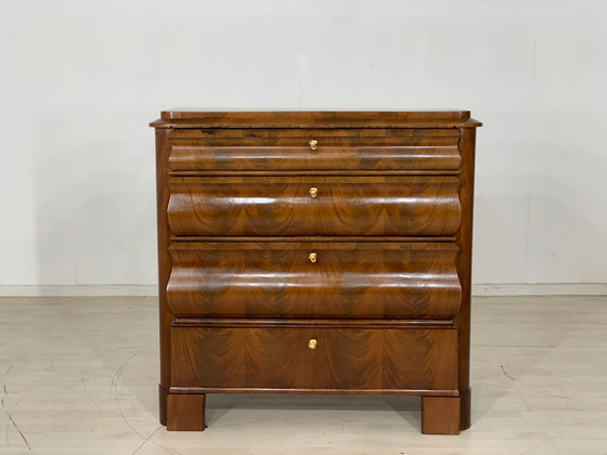 Image 1 of Mahogany cabinet chest of drawers around 1900