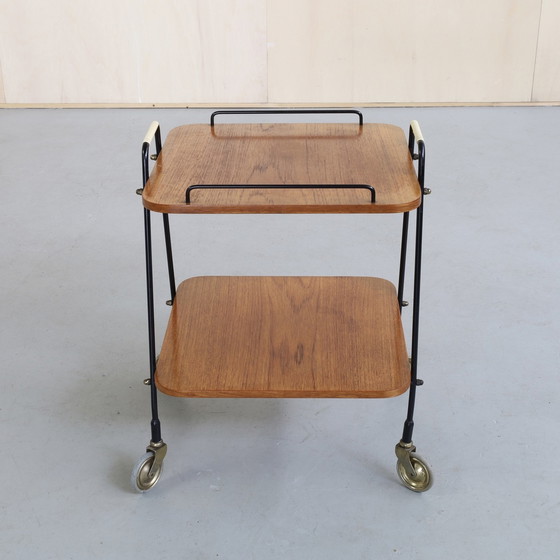 Image 1 of Danish Server Trolley Teak, 1960s