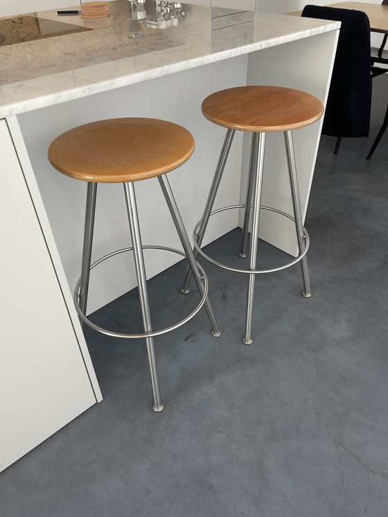 Image 1 of 2x tabourets de bar Bulthaup