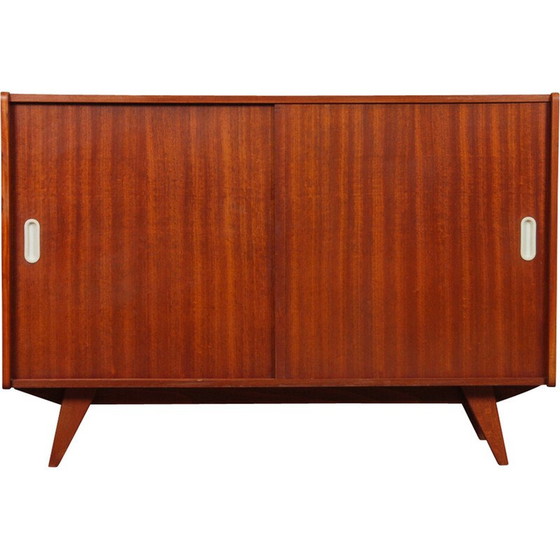 Image 1 of Vintage chest of drawers model U-452 in mahogany veneer by Jiri Jiroutek for Interier Praha, Czechoslovakia 1960