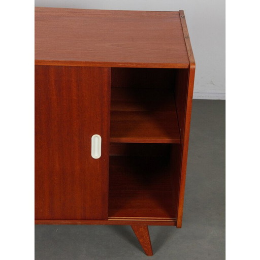 Vintage chest of drawers model U-452 in mahogany veneer by Jiri Jiroutek for Interier Praha, Czechoslovakia 1960