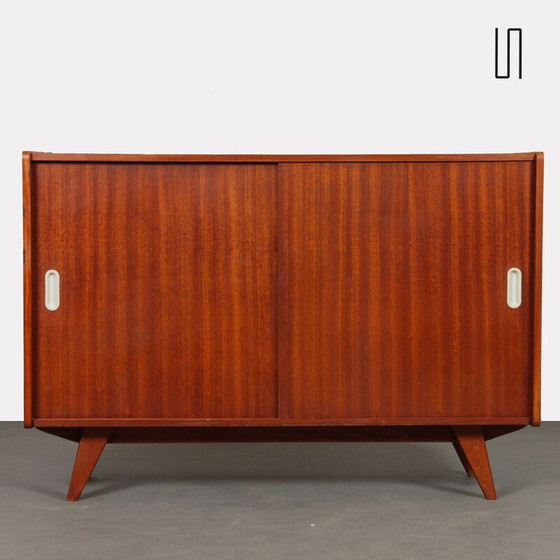 Image 1 of Vintage chest of drawers model U-452 in mahogany veneer by Jiri Jiroutek for Interier Praha, Czechoslovakia 1960