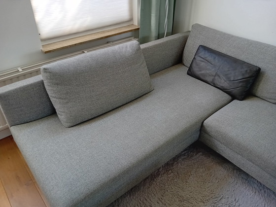 Image 1 of 2x Etcetera 3-seater 1-arm + back cushions + decorative cushions