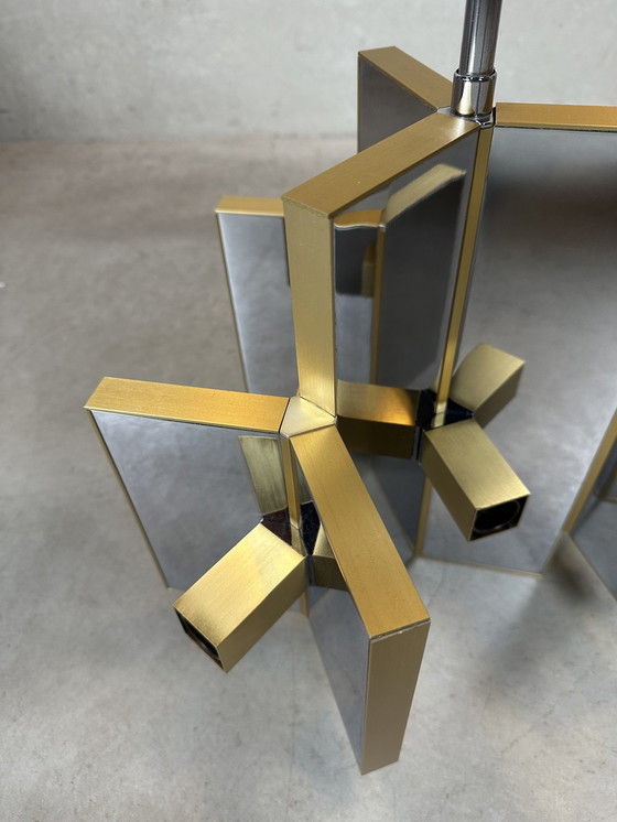 Image 1 of Lampadario vintage di design 'metrico' - Sciolari