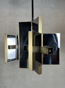 Vintage 'Metric' Design Chandelier - Sciolari