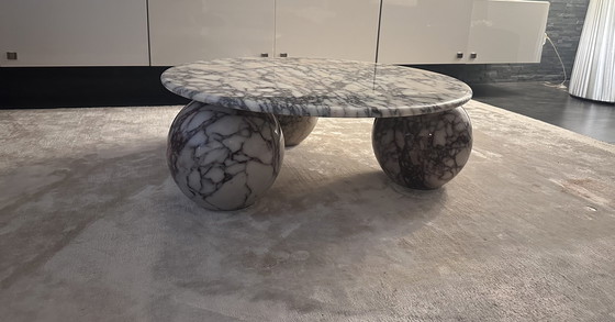 Image 1 of Coffee Table- Coffeetable Calacatta Viola Marble