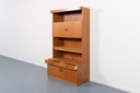 1970’s Vintage Danish teak veneer cabinet from Denka