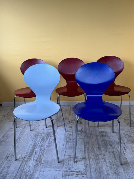 5x Danerka Dining Chairs | Erik Jorgensen