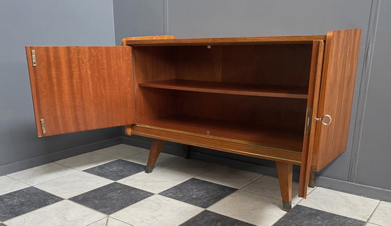 Image 1 of Wood Sideboard 2 doors 1960s